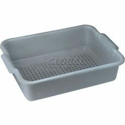 Winco PLP-5G Perforated Bus Box, Gray