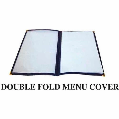 Winco PMCD-9G Double Fold Menu Cover, 9-1/2"W, 12"H, Plastic W/ Vinyl Binding, Double Page, Green - Pkg Qty 25 3 Winco PMCD-9G Double Fold Menu Cover, 9-1/2"W, 12"H, Plastic W/ Vinyl Binding, Double Page, Green - Pkg Qty 25