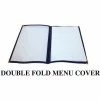 Winco PMCD-9R Double Fold Menu Cover, 9-1/2"W, 12"H, Plastic W/ Vinyl Binding, Double Page, Red - Pkg Qty 25 2 Winco PMCD-9R Double Fold Menu Cover, 9-1/2"W, 12"H, Plastic W/ Vinyl Binding, Double Page, Red - Pkg Qty 25 -Server & Expediter Supplies Sales DWL PMCD 9R