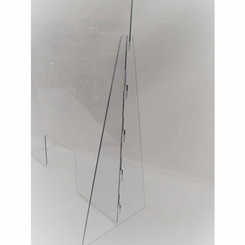 Easy Shield Customer Service Panel & Breath Guard, Polycarbonate 35"W x 14"D x 42"H 5 Easy Shield Customer Service Panel & Breath Guard, Polycarbonate 35"W x 14"D x 42"H - Image 3