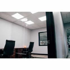 Global Industrial™ Ceiling Mounted Personal Safety Partition 54"W x 36"H - Clear -Server & Expediter Supplies Sales GFF 33467C