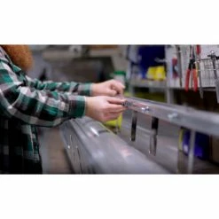 Global Industrial™ Ceiling Mounted Personal Safety Partition 54"W x 36"H - Clear -Server & Expediter Supplies Sales GFF 33467I