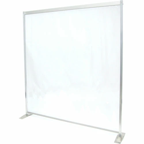 Global Industrial Floor Supported Portable Personal Safety Partition 2'W x 5'H - Clear 11 Global Industrial Floor Supported Portable Personal Safety Partition 2'W x 5'H - Clear - Image 9