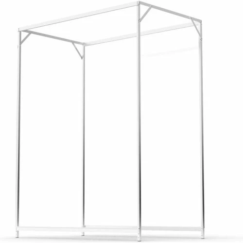 Global Industrial Personal Safety Cubicle, 6'L x 8'H, 3'6" Between Partitions, Clear 7 Global Industrial Personal Safety Cubicle, 6'L x 8'H, 3'6" Between Partitions, Clear - Image 5