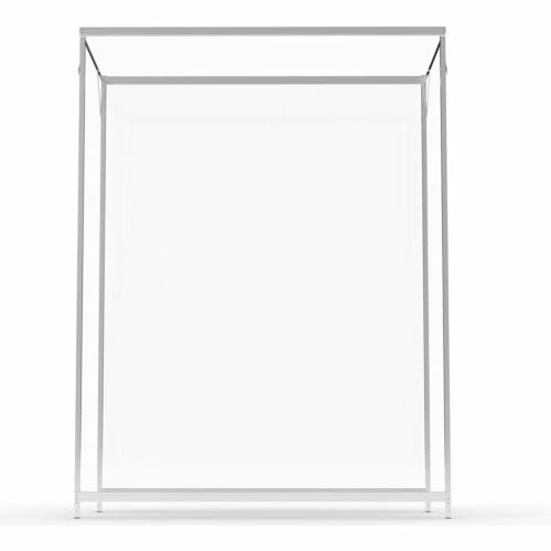 Global Industrial Personal Safety Cubicle, 6'L x 8'H, 3'6" Between Partitions, Clear 8 Global Industrial Personal Safety Cubicle, 6'L x 8'H, 3'6" Between Partitions, Clear - Image 6