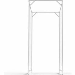 Global Industrial Personal Safety Cubicle, 6'L x 8'H, 3'6" Between Partitions, Clear 16 Global Industrial Personal Safety Cubicle, 6'L x 8'H, 3'6" Between Partitions, Clear -Server & Expediter Supplies Sales GFF 34178C