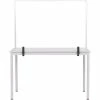 MasterVision Protector Desktop Board, Clear Panel, Aluminum Frame with Clamps - 35-2/5"W x 23-3/5"H -Server & Expediter Supplies Sales GL07019101 01