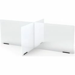 Jonti-Craft® See-Thru Table Divider Shields - 4 Station - 47-1/2"W x 29-1/2"D x 16"H -Server & Expediter Supplies Sales JNC 9828JC