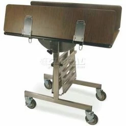 Geneva Lakeside Geneva Tri-Fold Leaf Room Service Cart, Square, 36"W x 31"H x 40"L - 74410