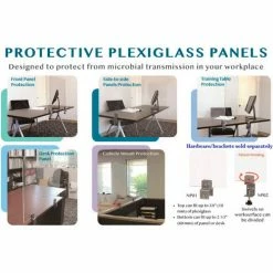 Boss Plexiglass Panel - 30"W x 24"H - Clear -Server & Expediter Supplies Sales NP01 06 1