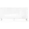 Ghent Clear Partition Extender with Attachable Clamps, 18"H x 48"W -Server & Expediter Supplies Sales PEC A 3 feet 01