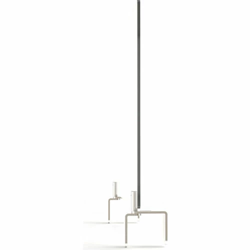 Ghent Partition Extender 24"W x 30"H, Frosted Thermoplastic w/ Attached Clamp 4 Ghent Partition Extender 24"W x 30"H, Frosted Thermoplastic w/ Attached Clamp - Image 2