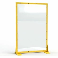 StrongHold® Clearview Polycarbonate Industrial Work Station Partition, 36"W x 48"H