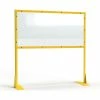 StrongHold® Clearview Polycarbonate Industrial Work Station Partition, 48"Wx72"H, 36" Clearance 1 StrongHold® Clearview Polycarbonate Industrial Work Station Partition, 48"Wx72"H, 36" Clearance -Server & Expediter Supplies Sales STH IP 4836 L