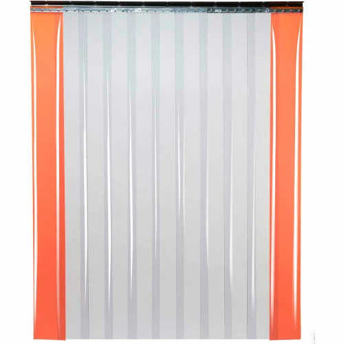 Global Industrial Low Temperature Strip Door - 4'W x 8'H - 8" Smooth Clear PVC 7 Global Industrial Low Temperature Strip Door - 4'W x 8'H - 8" Smooth Clear PVC - Image 5