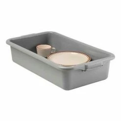 Vollrath® Under Counter Bus Box, 1529-31, 23-1/2" X 12" X 5-3/8", Gray - Pkg Qty 6