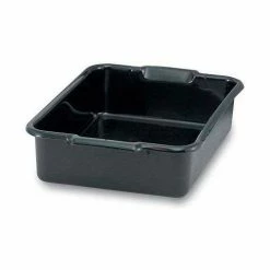 Vollrath® Signature Single Compartment Bus Box, 52611, 20" X 15" X 5", Black - Pkg Qty 12