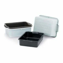 Vollrath® 52612 - Bus Box, Signature, 20" x 15" x 5", Gray - Pkg Qty 12