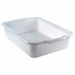 Vollrath® Signature Single Compartment Bus Box, 52615, 20" X 15" X 5", Natural - Pkg Qty 12