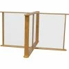 Wood Designs™ Sneeze Guard Table Partition, 45"W x 45"D x 24"H 2 Wood Designs™ Sneeze Guard Table Partition, 45"W x 45"D x 24"H -Server & Expediter Supplies Sales WDM WD991798 01