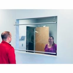 Clearway Clear-Guard™ Hanging Separation Screen CGHSSSC4828 48"W x 28"H - Clear