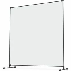Goff's Goff Personal Safety Tabletop Partition, 15"W x 15"H - Clear