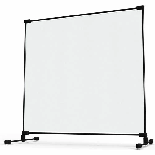 Goff's Goff Personal Safety Tabletop Partition, 15"W x 18"H - Clear 3 Goff's Goff Personal Safety Tabletop Partition, 15"W x 18"H - Clear